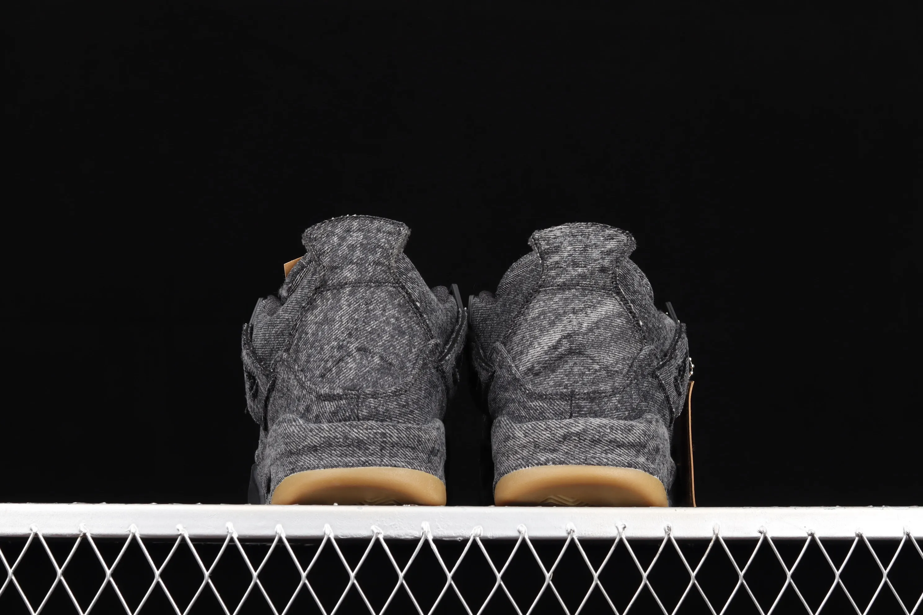 All categories Air Jordan Jordan series basketball shoes Air Jordan 4 G version Levi's x Air Jordan 4 AJ4 Joe 4 Levi's joint tannin black AO2571-001